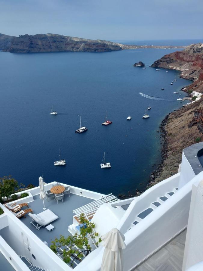 Captain John Villas Oia - Caldera & Sunset View Ngoại thất bức ảnh