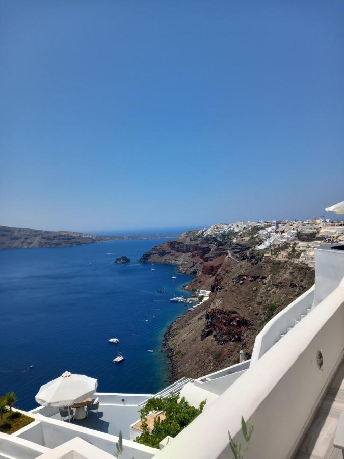 Captain John Villas Oia - Caldera & Sunset View Ngoại thất bức ảnh