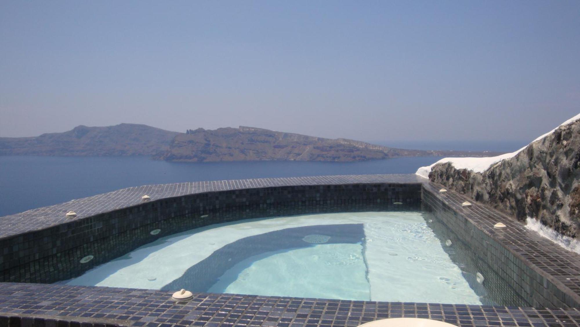 Captain John Villas Oia - Caldera & Sunset View Ngoại thất bức ảnh