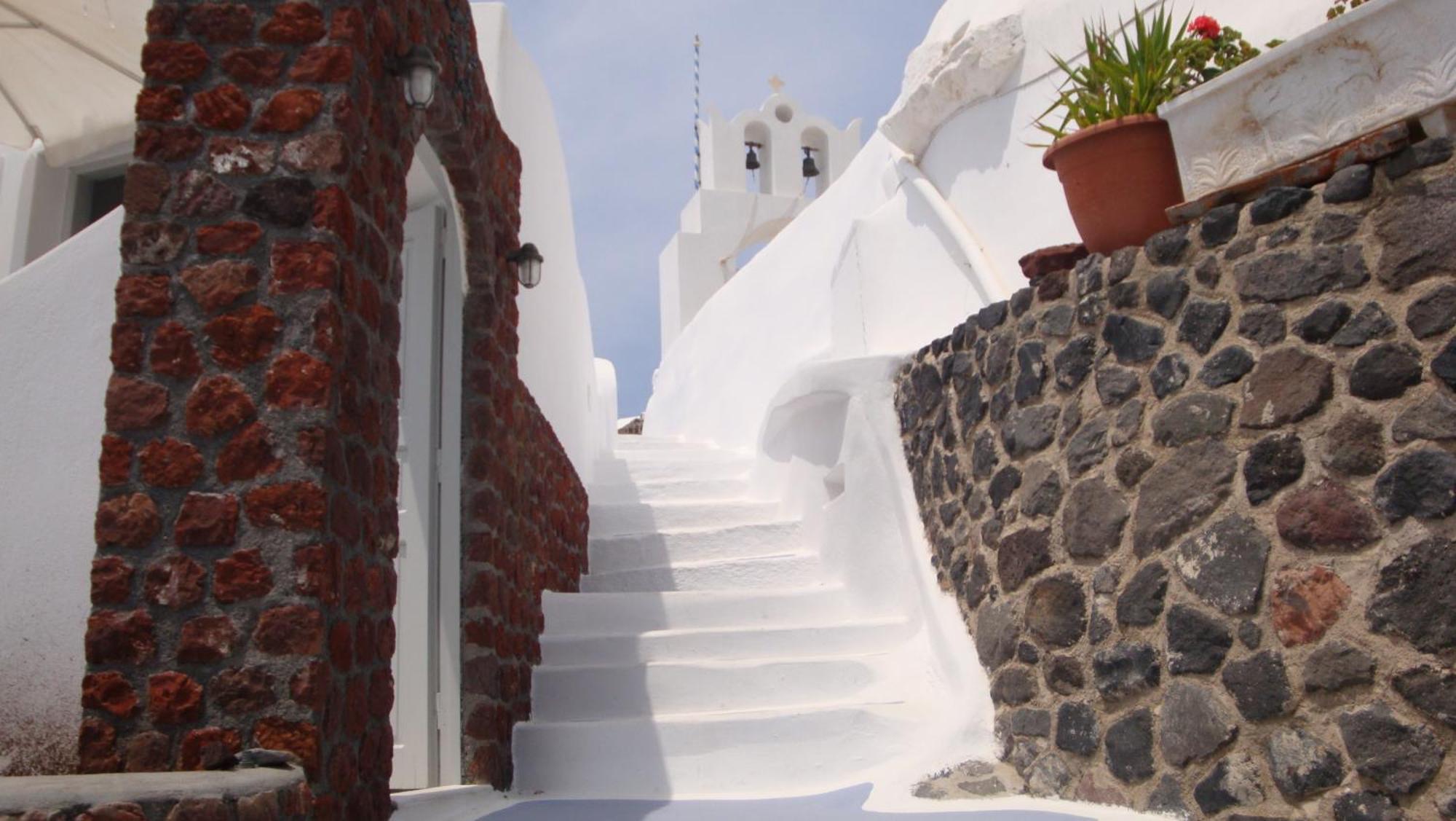 Captain John Villas Oia - Caldera & Sunset View Ngoại thất bức ảnh