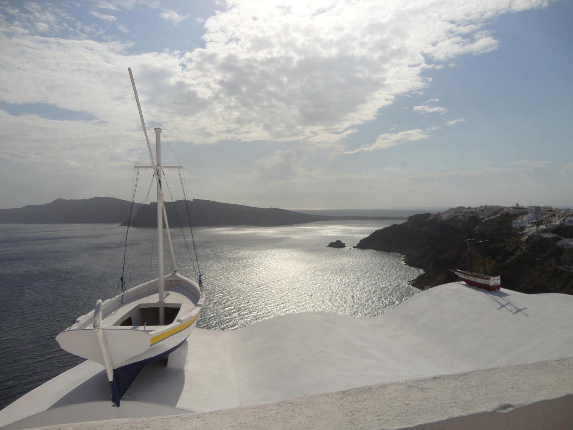 Captain John Villas Oia - Caldera & Sunset View Ngoại thất bức ảnh