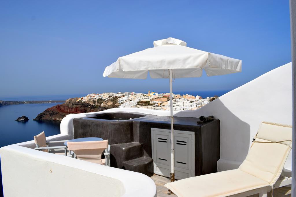 Captain John Villas Oia - Caldera & Sunset View Ngoại thất bức ảnh