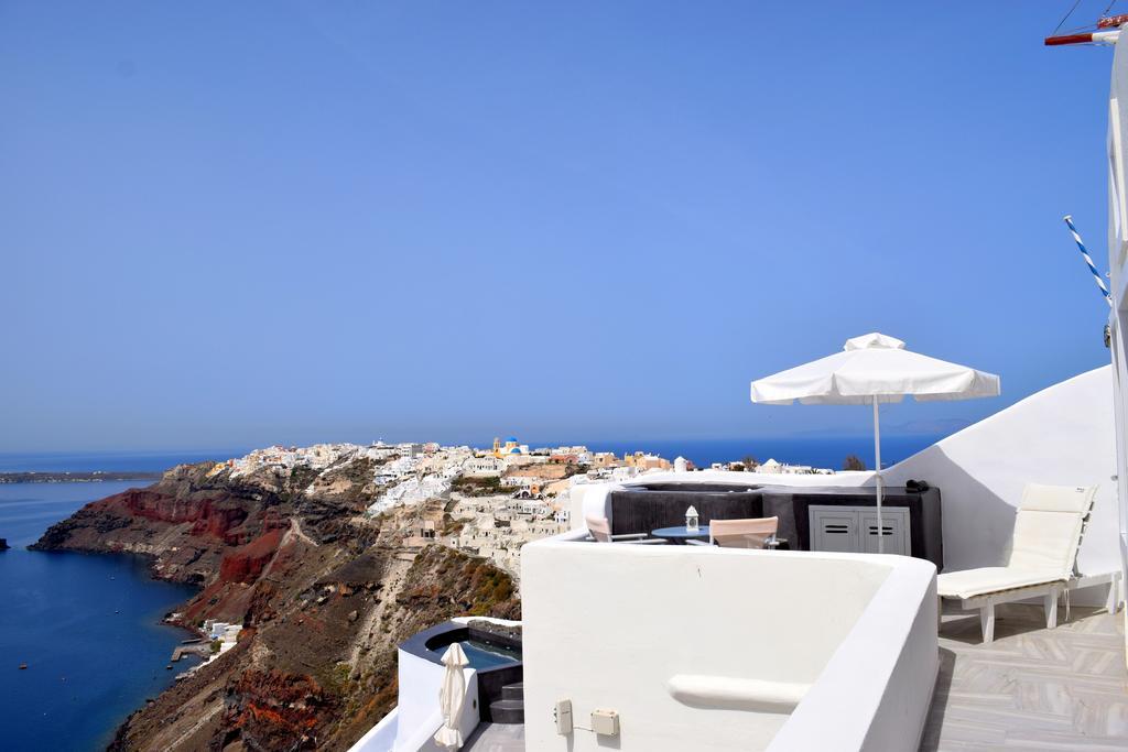 Captain John Villas Oia - Caldera & Sunset View Ngoại thất bức ảnh