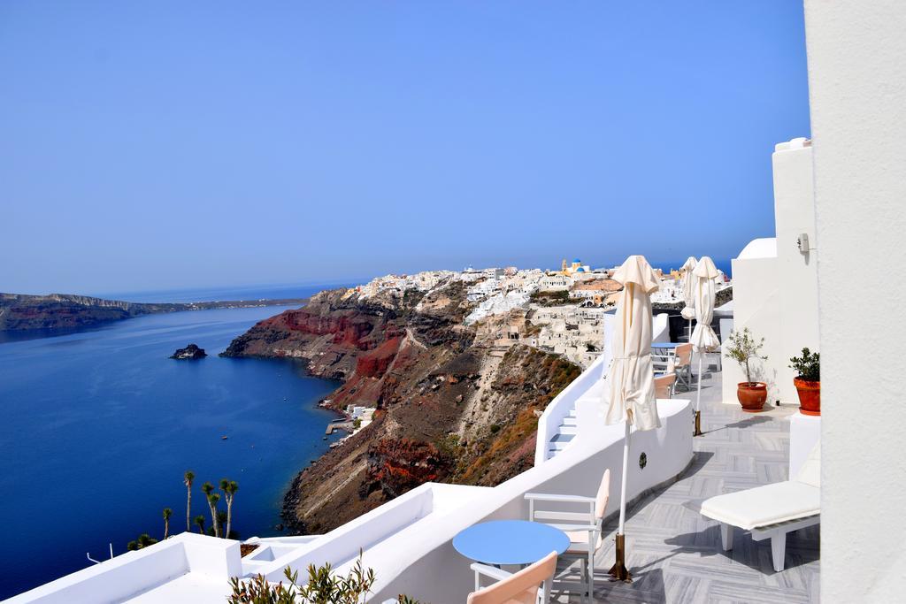 Captain John Villas Oia - Caldera & Sunset View Ngoại thất bức ảnh