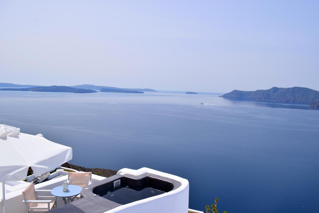 Captain John Villas Oia - Caldera & Sunset View Ngoại thất bức ảnh