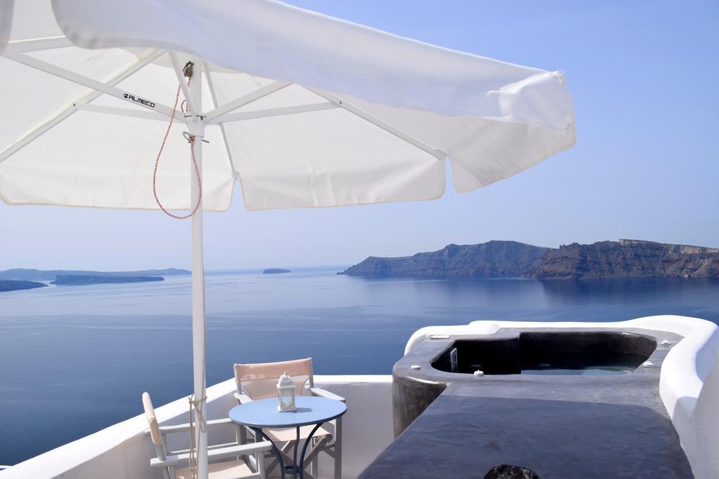 Captain John Villas Oia - Caldera & Sunset View Ngoại thất bức ảnh